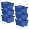 Teacher Created Resources Storage Bin, Plastic, Blue TCR20393-6